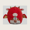Baiden with Boba Tea 8 inch Collectible Soft & Squishy Food Stuffed - Add to Your Squad - Gift for Kids, Girls & Boys