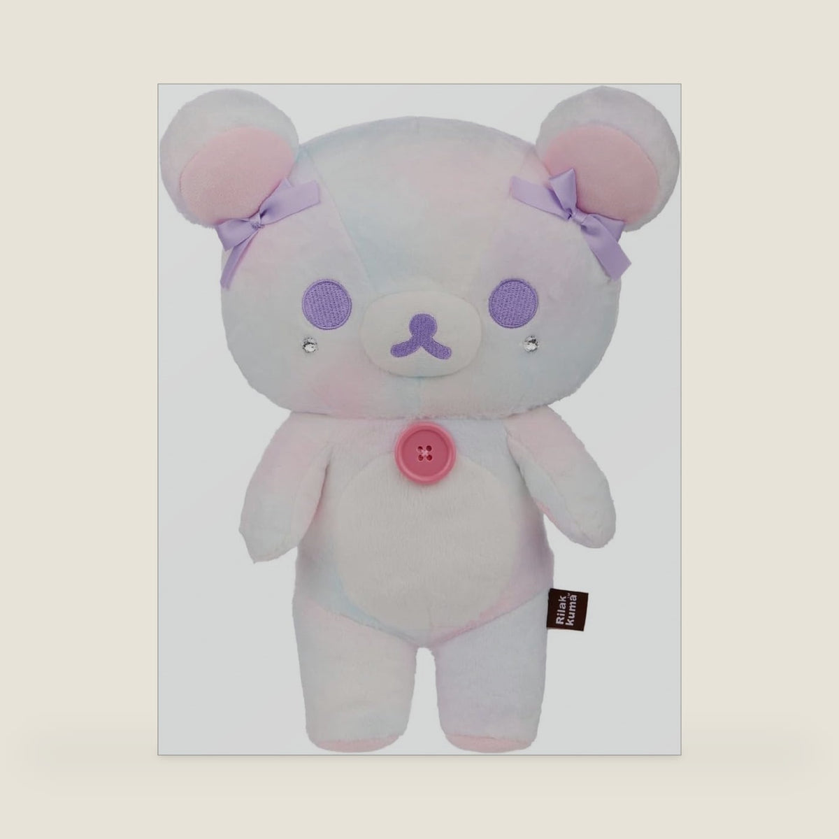 San-X Original Rilakkuma Cotton Candy Plush - 13" Korilakkuma