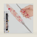 Katech 5mm Ergonomic Crochet Hook for Arthritic Hands, Stainless Steel Hook