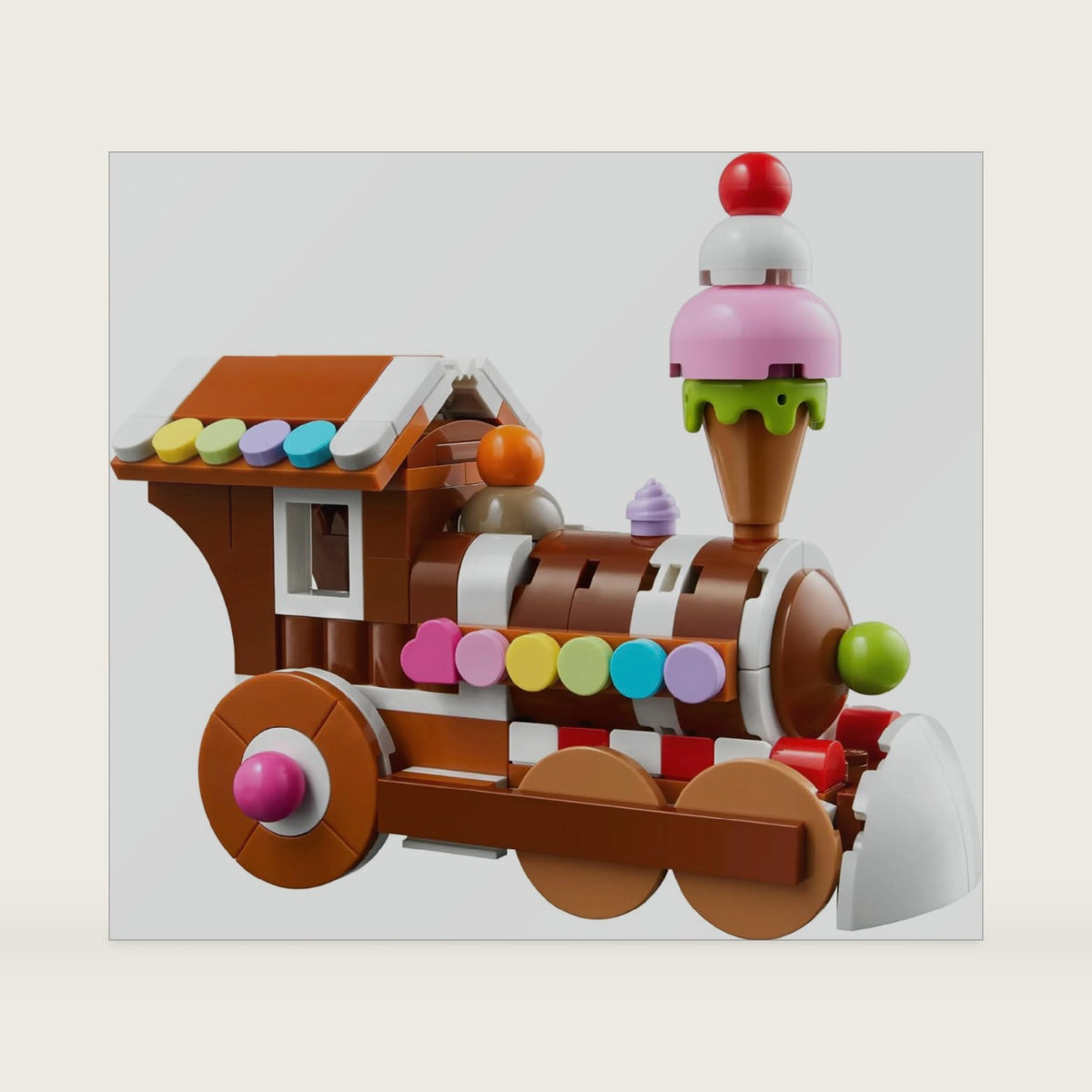 LEGO Seasonal Celebration Series: Gingerbread Train Ornament 40777 Christmas Holiday