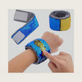 2 Pack Weighted Sensory Bracelets, Reversible Sequin Fidget Wristbands