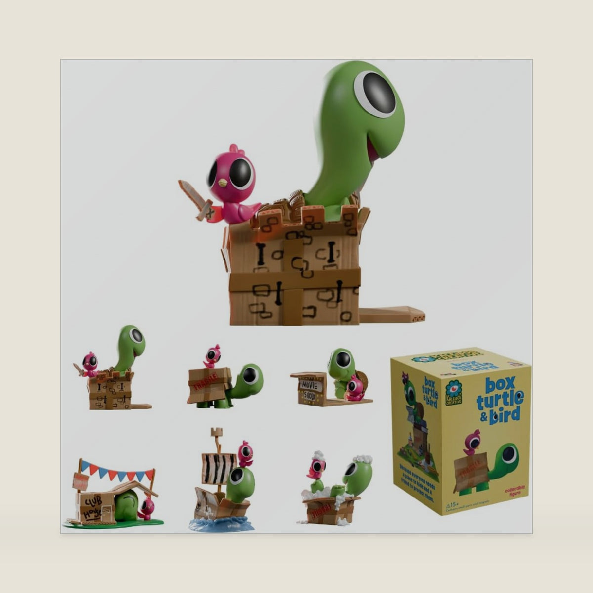 Turtle & Bird Blind Box Set