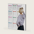 12 Week Dry Erase Workout Calendar,24 X 36 Inch