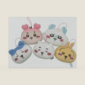 Chiikawa Mini Face Plush Mascot- Official Licensed Parade Collectible Soft Plush- One Random Design (1 of 5 Possible Designs)