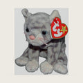 Beanie Baby - Silver The Tabby Cat (6in)