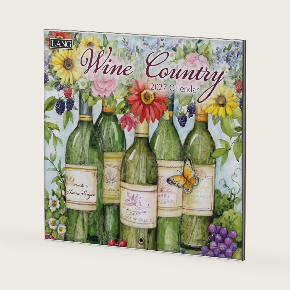 Wine Country 2027 Wall Calendar by Susan Winget