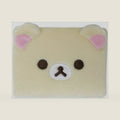 K Company Rilakkuma Fluffy Multi Case Korilakkuma RK-FWM-CR H 3.9 x W 5.1 inches (10 x 13 cm)