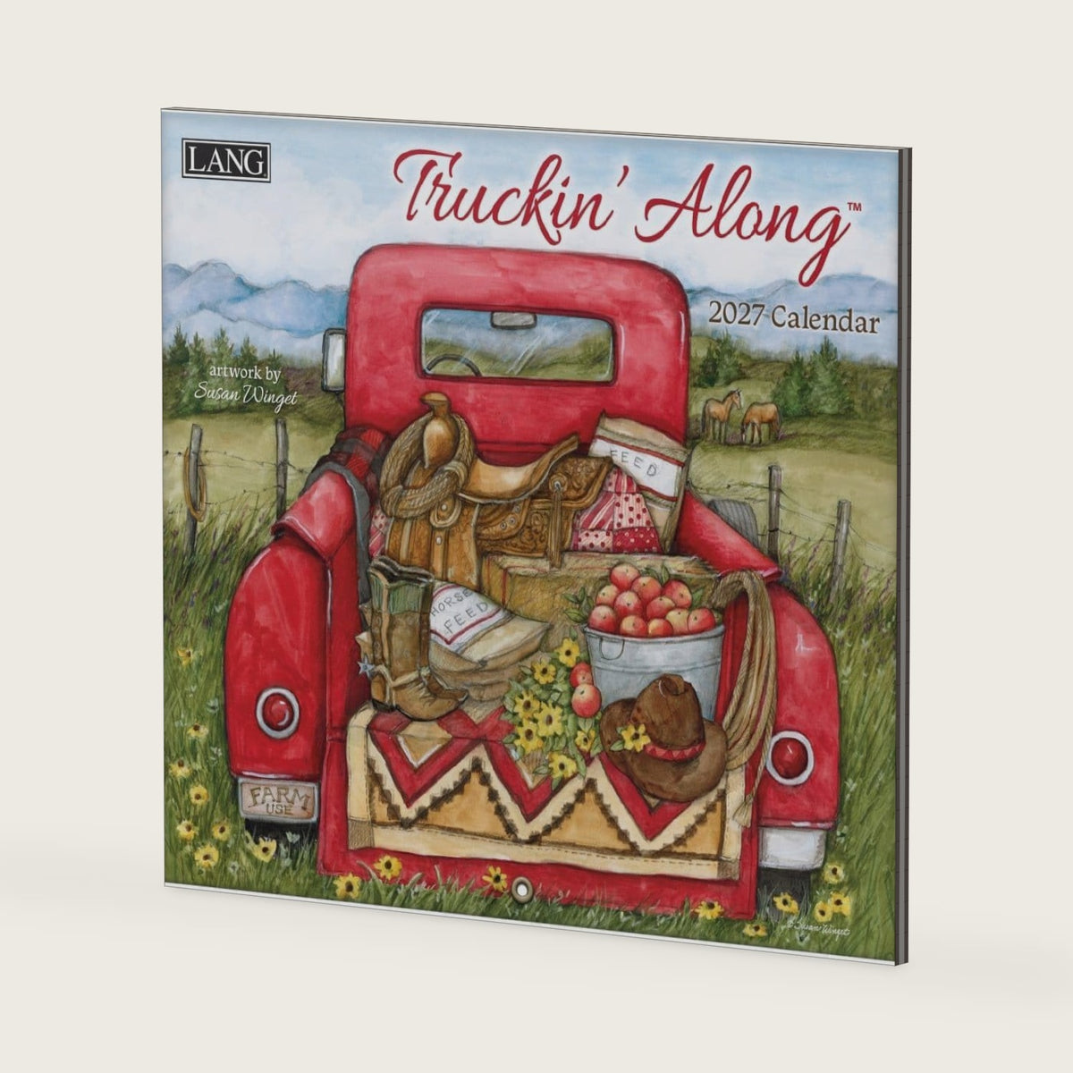 Truckin Along 2027 Wall Calendar by Susan Winget