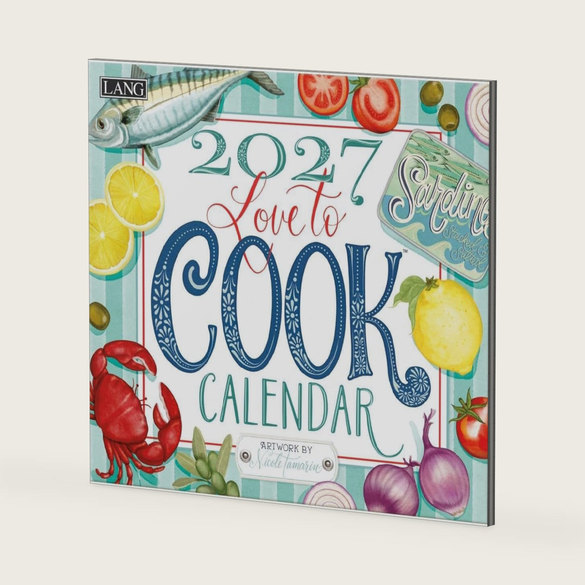 Love to Cook 2027 Wall Calendar by Nicole Tamarin