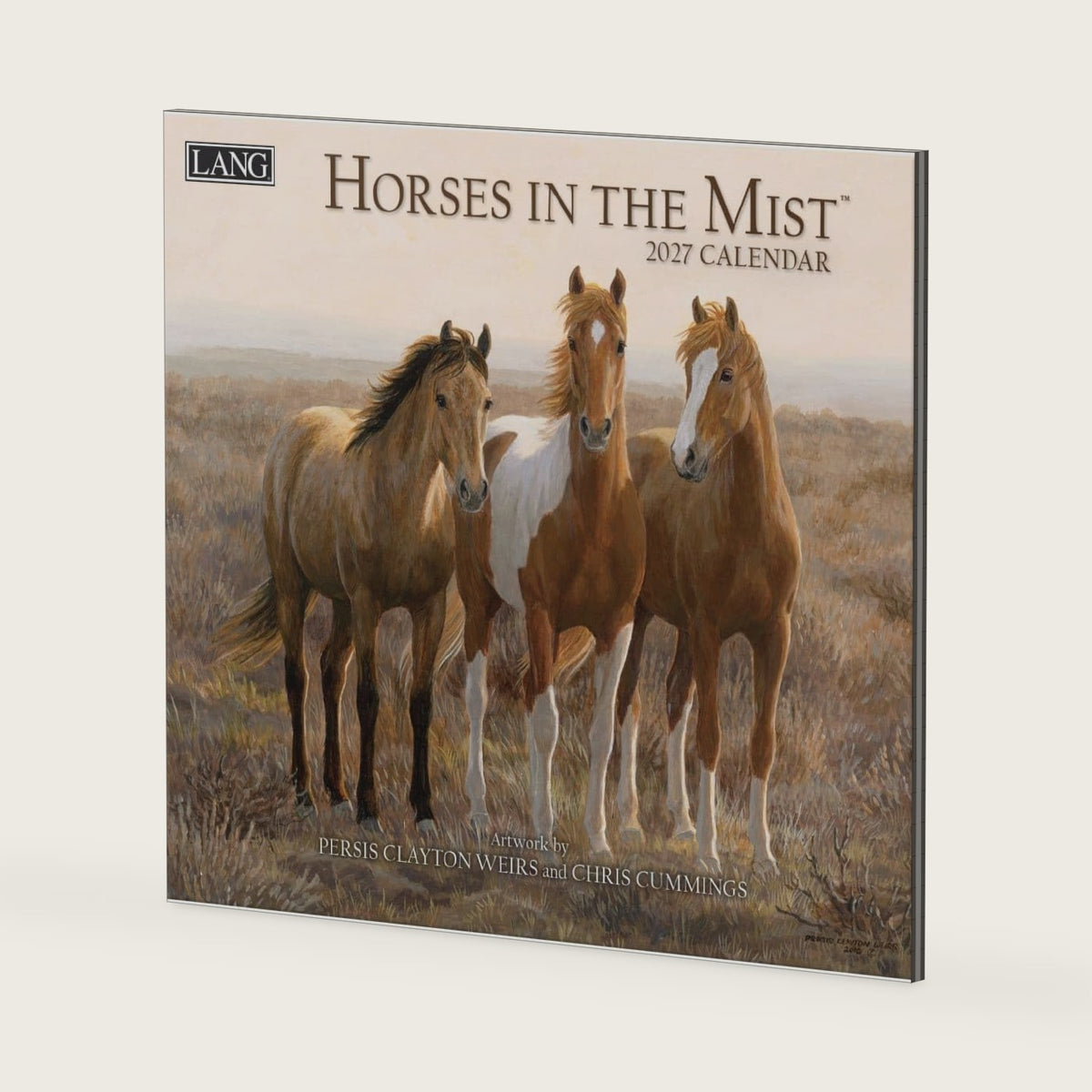 Horses in the Mist 2027 Wall Calendar by Persis Clayton Weirs