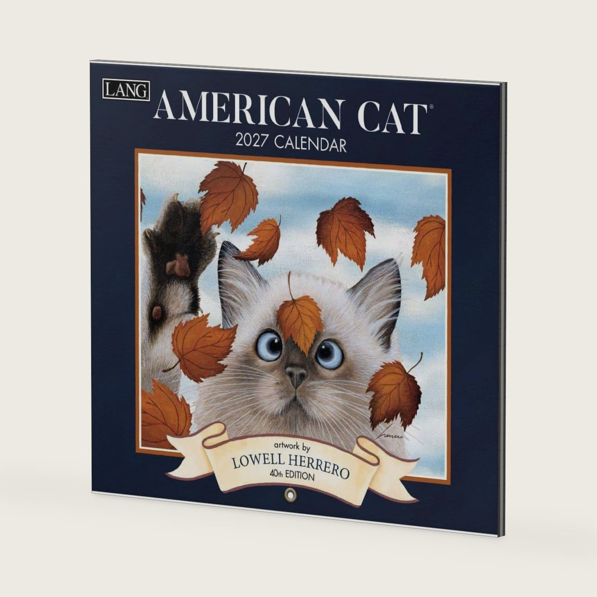American Cat 2027 Wall Calendar by Lowell Herrero