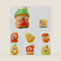 Sweet Capybara Series Blind Box Figure, Random Design Action Figure