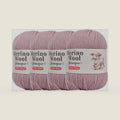 100% Australian Merino Wool Yarn | Size 2 Fine Sport | 4 Balls 200g – 656 Yds | Soft for Knitting & Crochet (04 Dusty Rose)