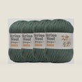 100% Australian Merino Wool Yarn | Size 2 Fine Sport | 4 Balls 200g – 656 Yds | Soft for Knitting & Crochet (11 Forest Sage)