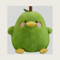Cute Green Duck Pear Plush Pillow 8 Inch Stuffed Animal Plush Soft Plushies Gifts (Green, Small)