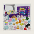 30Pcs Mini Taba Squishies Kit Fidget Toys, Include Mini Taba Squishies Pack, Kawaii Stress Relief Toys Squeeze Toys Party Favors for Kids 4-8 8-12, Classroom Birthday (Random Style)