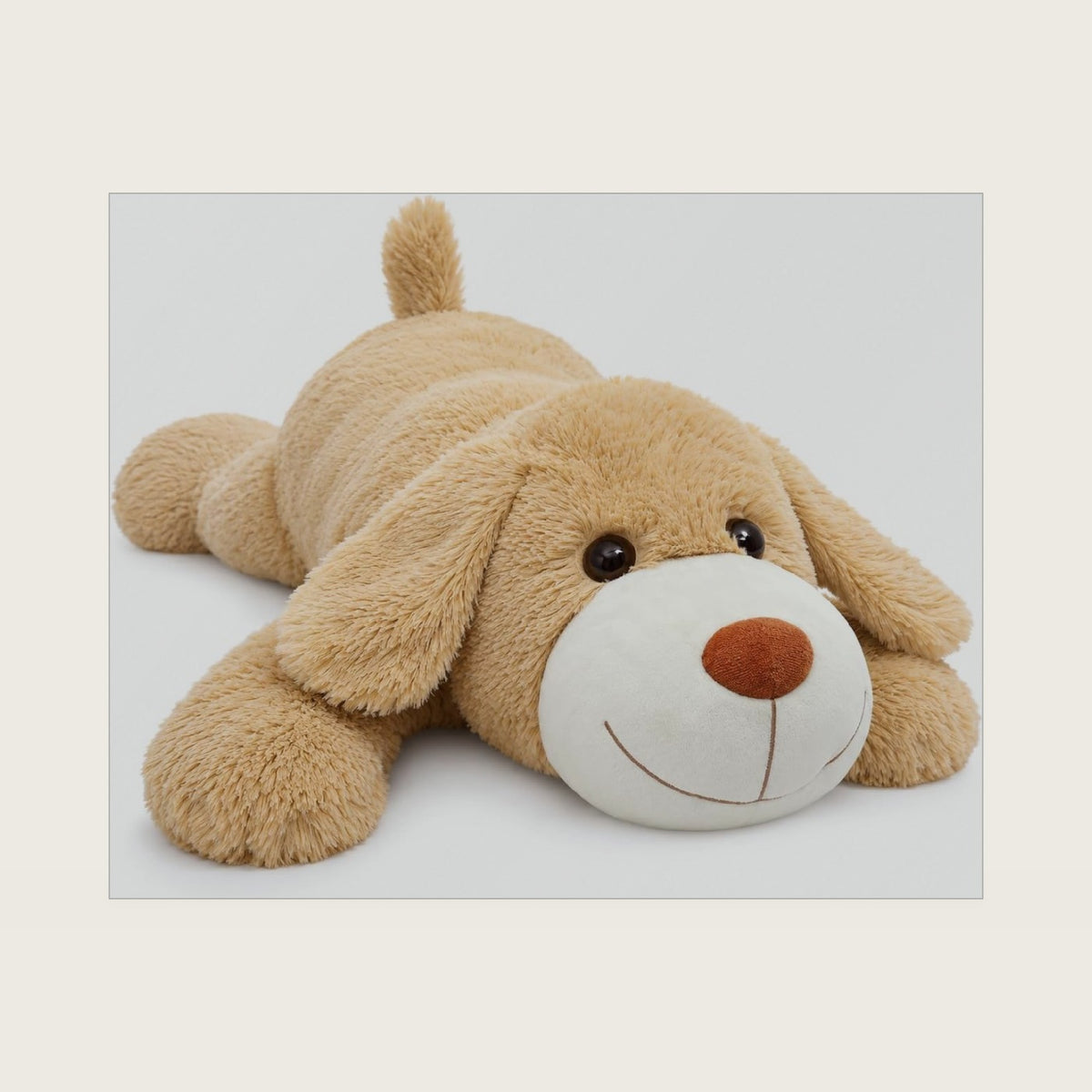MorisMos Large Dog Stuffed Animal, 31.5 Inch Lying Golden Retriever Plush