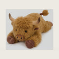 Onsoyours Original 5 Lbs Weighted Highland Cow Stuffed Animals, 25" Large Soft Fluffy Cow Plush Toy Pillow Gifts for Kids & Adults