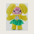 Store Official 2026 Angel Easter Plush - 13" Plushy in Easter Bunny Costume with Floppy Ears, Floral Print Tummy, Satin Skirt with Flower Applique and Embroidered Logo