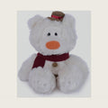 Philbin Snowman 10-Inch Stuffed Animal Plush Toy with Winter Outfit