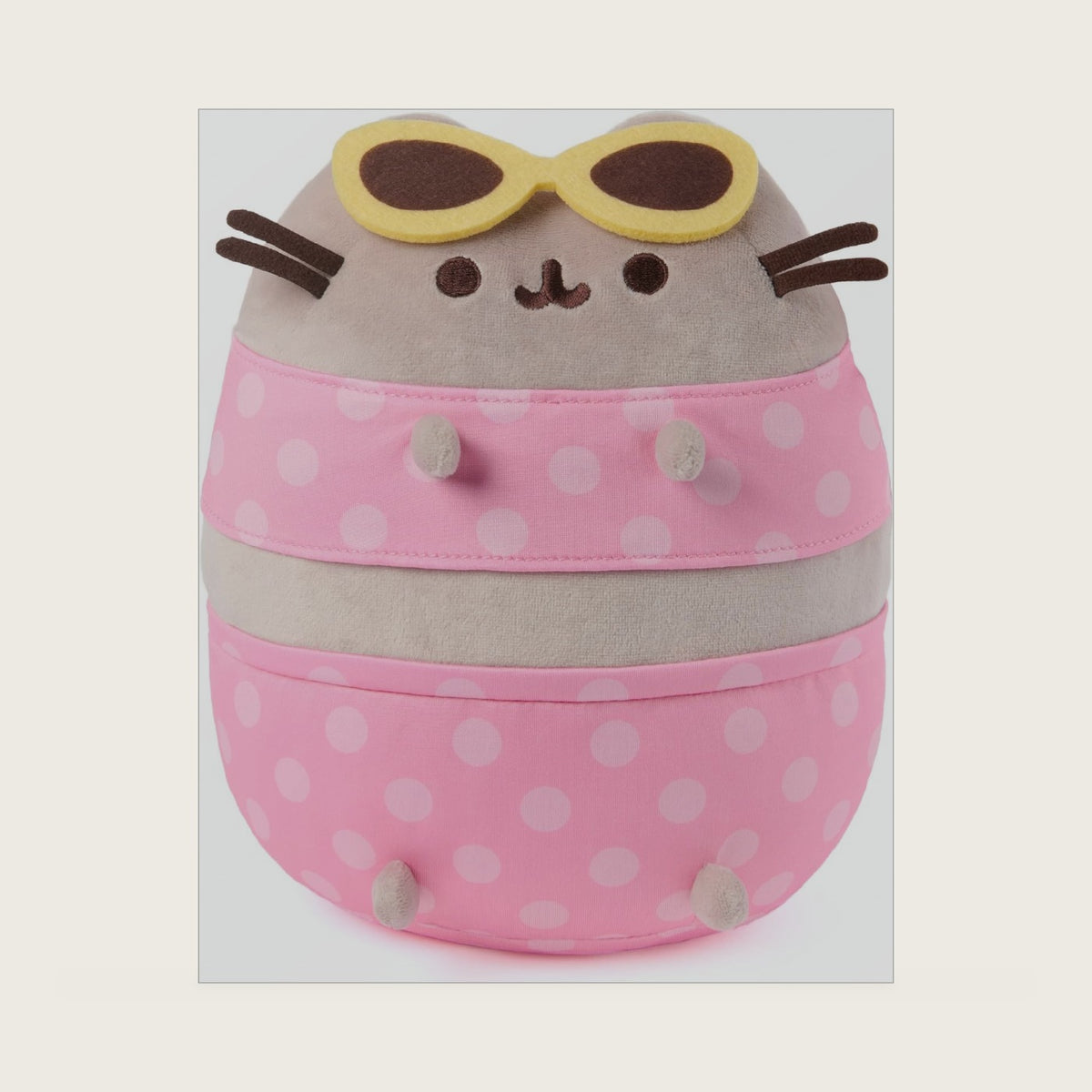 Pusheen Pool Party 9.5-Inch Plush Toy for Ages 8+