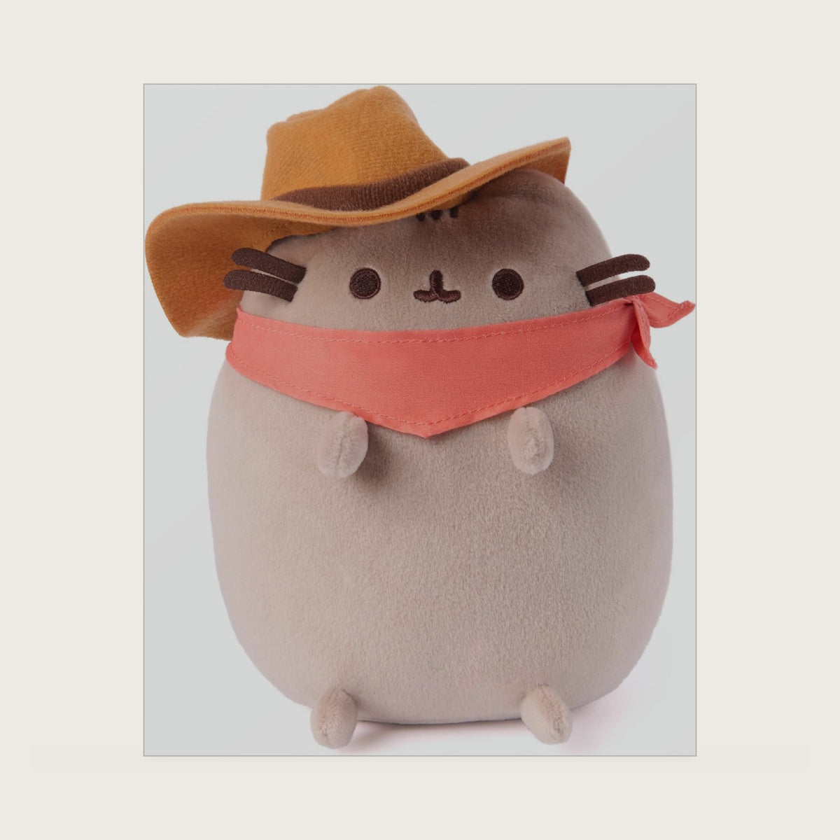 Pusheen Cowboy Squisheen 6-Inch Squishy Plush Toy; Ages 8+