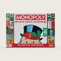 Monopoly Token Advent Calendar | 24 Day Countdown with 24 Tokens (Including 8 Exclusive Tokens) | Christmas for Kids | Ages 8+