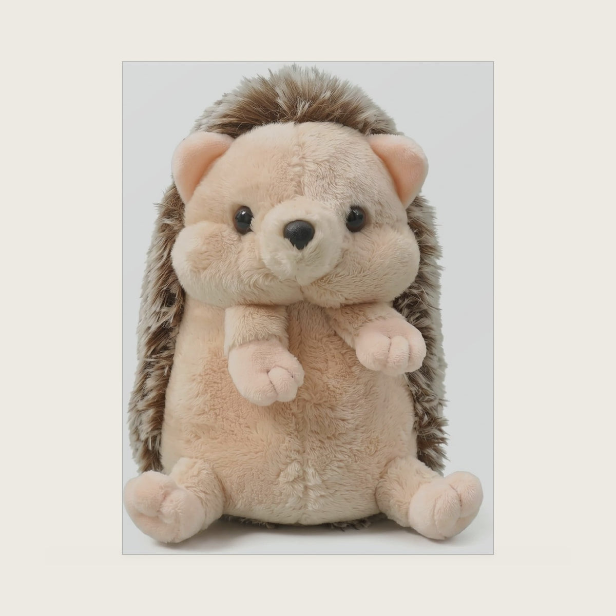 YUKOUQIAN Hedgehog Stuffed Animal Cute Plush Doll Toy 5 inch for Girls Boys Christmas (Hedgehog)