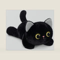 Ditucu Cute Black Cat Plush Soft Kitten Kitty Stuffed Animal Plushies Toys Dolls Gifts for Kids 7.5 inch