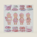 8PCS Doll Clothes for , 3 Inch Collectible Dolls Outfit Set