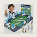 Mini Foosball Table Game for Kids, 2-Player Tabletop Soccer with Goal Bell
