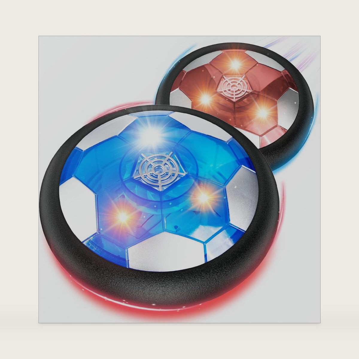 2Pcs LED Hover Soccer Ball Air Floating Soccer Toy