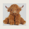 Highland Cow Stuffed Animals, Microwavable & Weighted Stuffed Animal, Highland Cow Plush for Warmth Comfort, Heatable Coolable Lavender Scent Toy, Cute Soft Plushies Gifts for Kids Boy Girl and Adults