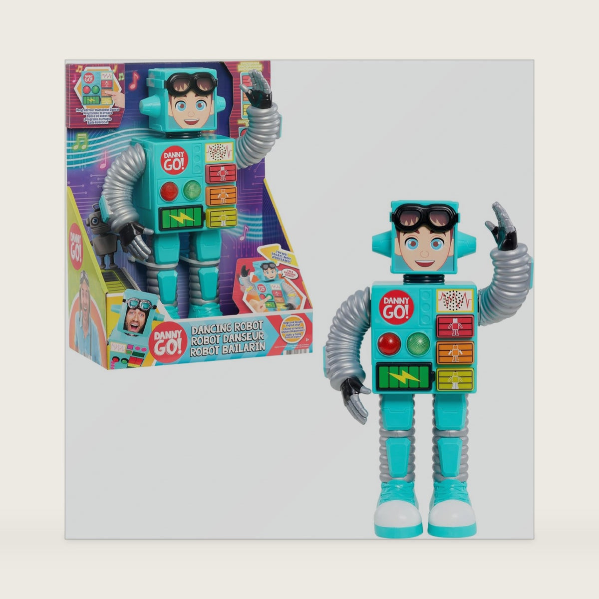 Danny Go! Dancing Robot, Interactive Dancing Toy Programmable Dance Moves