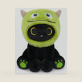 Monster Cat Plush - 8" Black Cat Plush Cute Plushies for Kids