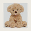 Hopearl Adorable Puppy Plush Toy Floppy Ultra Soft Dog Cute Stuffed Animal Golden Retriever Holiday Birthday Gift for for Boys Girls Kids Toddlers, Brown, 9''