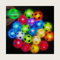 GIFTEXPRESS 36pc Light Up Football Soccer Fidget Spinning Toys for Kids, World Soccer Party Favors Goodie Bag Stuffers, Classroom Prizes, Easter Egg Fillers, Carnival Pinata Toys - Bulk
