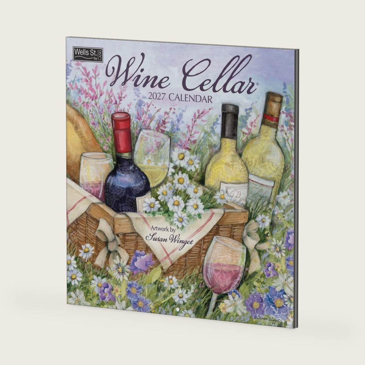 Wine Cellar 2027 Wall Calendar by Susan Winget