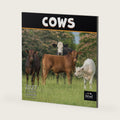 MICASA PRESS Cows 2027 Wall Calendar 12 Month | 12" x 24" Open