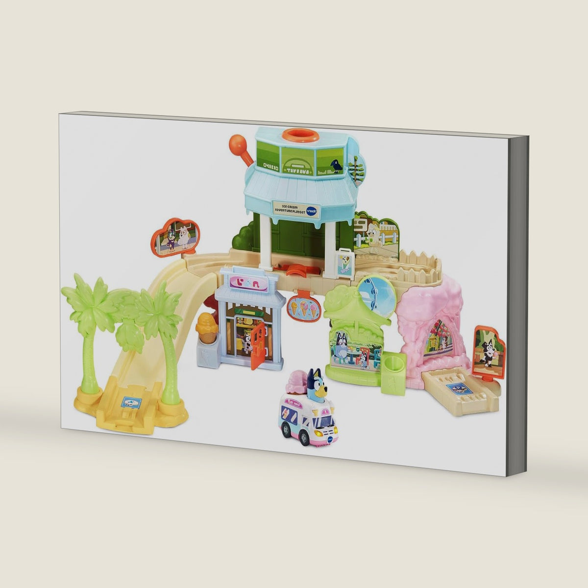 VTech Bluey Ice Cream Adventure Playset with Ice Cream Truck