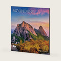 Mountains 2027 Wall Calendar, 12 x 24 Hanging Pacific Waters Press
