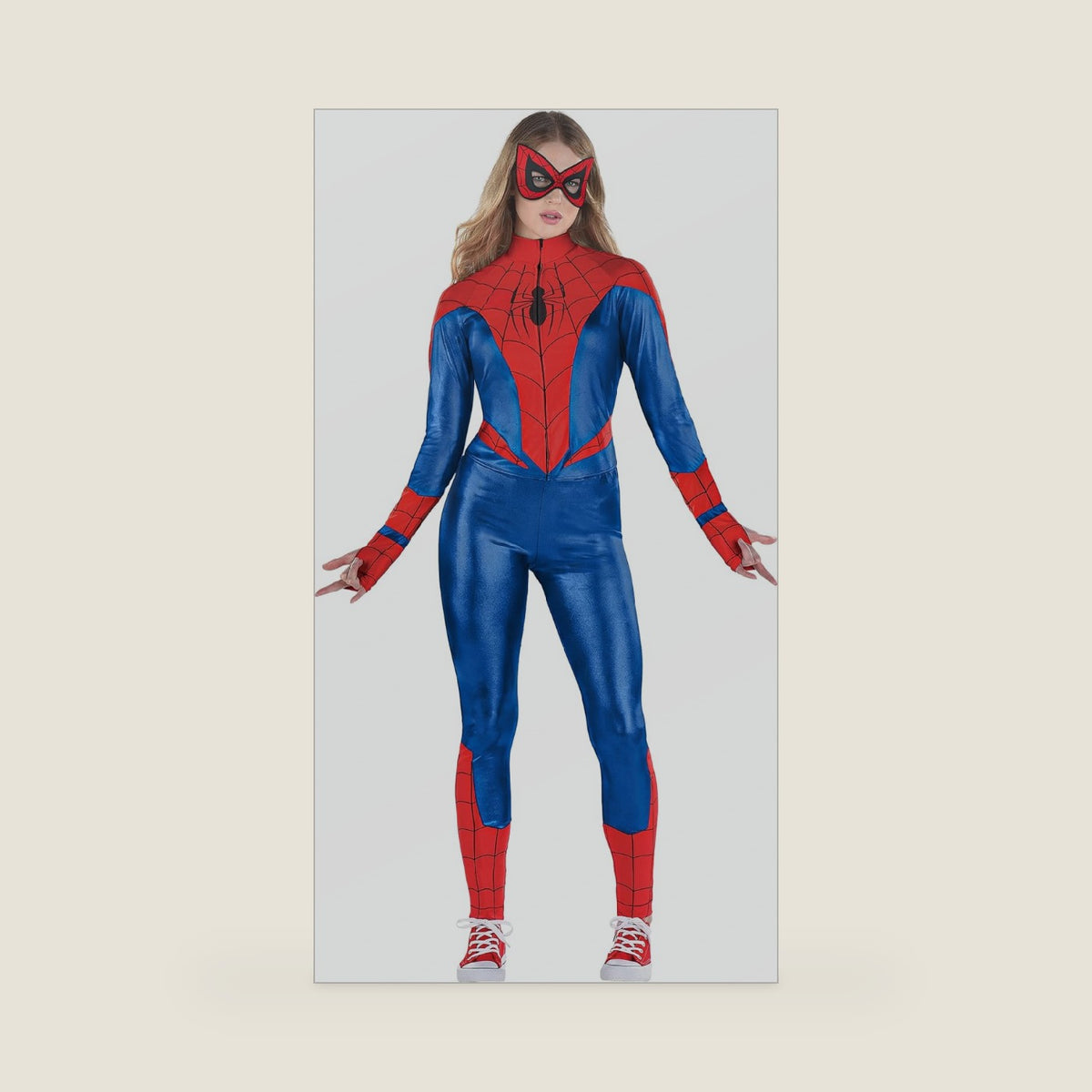 Party City Marvel Spider-Man Classic: Spider-Man Costume for Adults, Women Costume