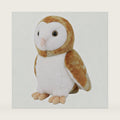 Barn Owl Stuffed Animal Toy 7.9" Ultra Soft Owl Plush Toy Fluffy and Cuddly Toy for Kids, Adults, Boys and Girls, for Birthday Christmas Halloween Plush Gift (Barn Owl)