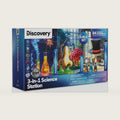 Discovery 3-in-1 Science Station for Kids| 84 Science Experiment Kit| Erupting Volcano, Glow Slime, Brain Dissection, Magic Potions| STEM Chemistry Activity Set| Educational Learning Toy| Gift Ages 8+