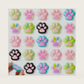 JOYIN 24 PCS Mini Cat Paw Squishy Toys, Taba Kawaii Mochi Fidget Toys in 8 Designs, 1.6 Inch Soft Stress Relief Toys for Kids Party Favors, Classroom Prizes & Goodie Bags