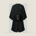 Harry Potter Personalized Robe, Black with House Color Lining, Adult Sizes