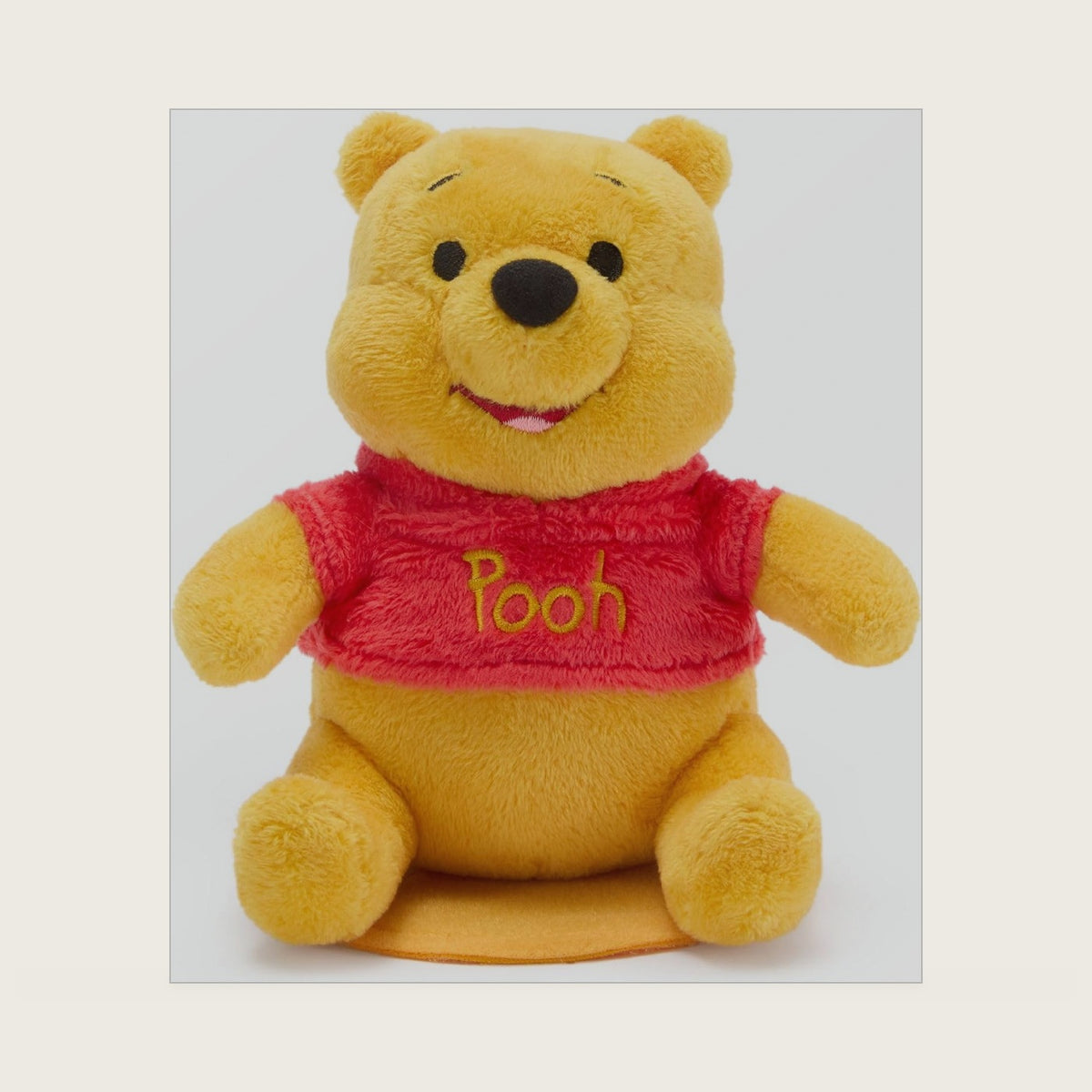Store Official Winnie the Pooh Magnetic Shoulder Plush Stuffed Animal - Adorable Pooh Bear Includes Magnetic Pad & Soft, Fuzzy Fabrics - Perfect Plush Toys - Mini 5''