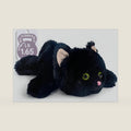 Microwavable Black Cat Stuffed Animal - Weighted Stuffed Animal Plush, Heating Pad, Cozy Gift for Girls|Women|Kids|Elder People, 9.8in, 1.65lb