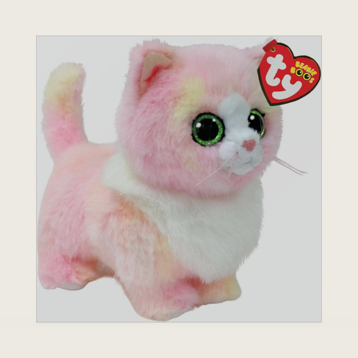 Beanie Babies Lady the Pink Cat - 6"