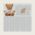 36 Pcs Stuffed Bear Tshirt Clothes Bulk Fit 14-16 in Stuffed Dolls Plush Animal Bear Shirt for DIY Crafts Sublimation Giveaways Goodie Bags Classroom Projects